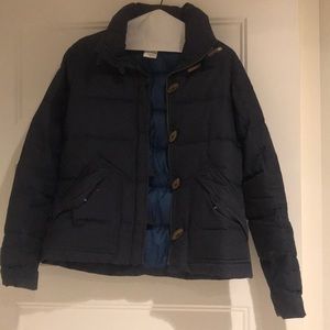 Patagonia Navy Puffer Coat